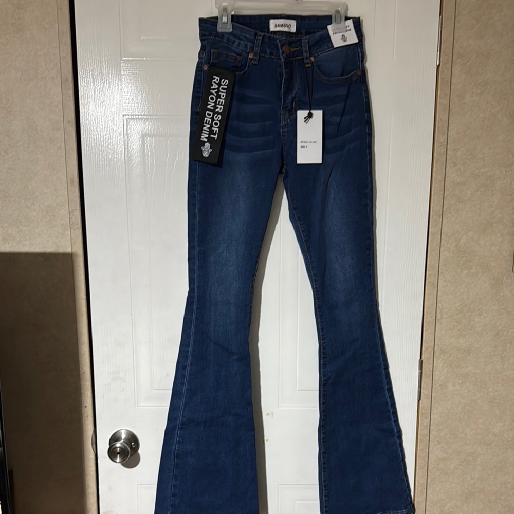 Parker Smith Women's Blue Flare Jeans